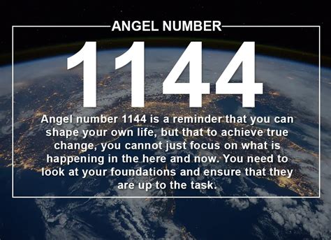 1144 angel number meaning love|Angel Number 1144 Meaning – Always Think。